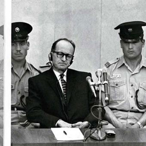 Adolf Eichmann nella Topografia del terrore Adolf Eichmann nella Topografia del terrore