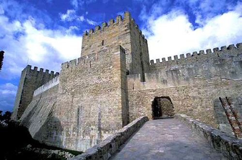 Il Castello di San Jorge a Lisbona