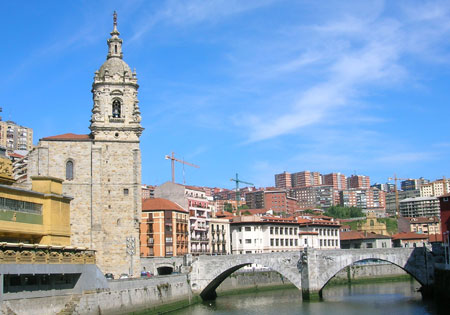 Il centro storico di Bilbao