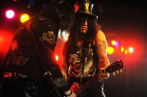 Concerto di Slash a New York Concerto di Slash a New York