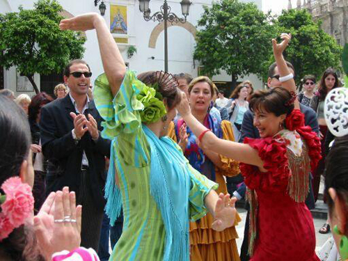 La Feria de Abril di Siviglia La Feria de Abril di Siviglia