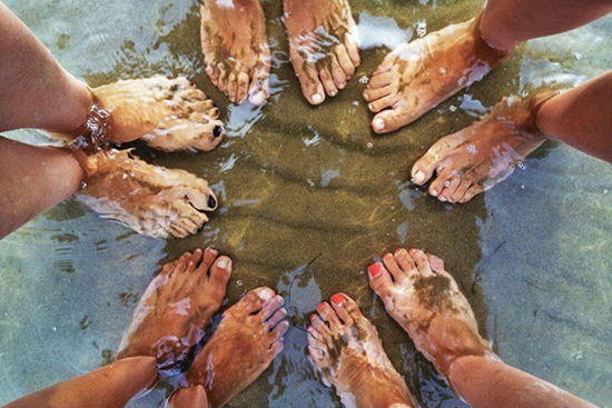 Le classiche fotografie di quest’estate