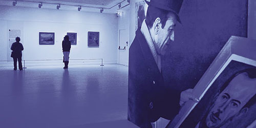 İhsan Kemal Karaburçak al Museo Pera di Istanbul İhsan Kemal Karaburçak al Museo Pera di Istanbul