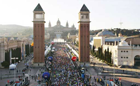 La maratona di Barcellona 2013