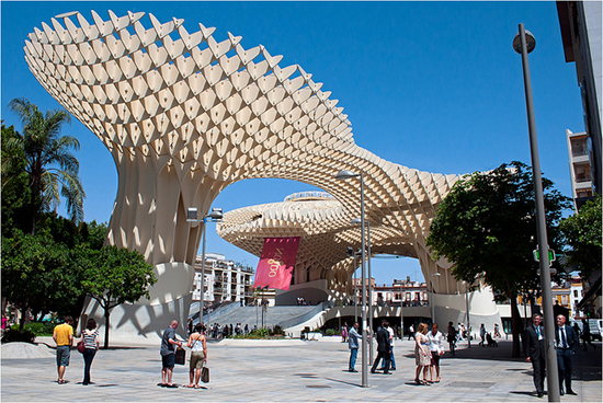 Metropol Parasol di Siviglia