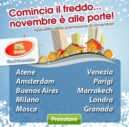 Comincia il freddo... novembre è alle porte! Comincia il freddo... novembre è alle porte!