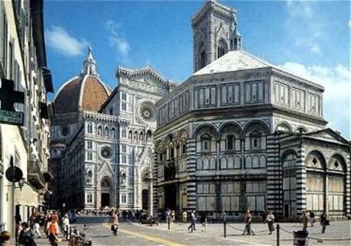 La nascita della prospettiva in Piazza del Duomo a Firenze