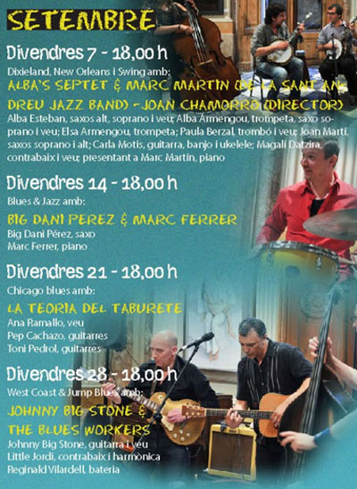 I venerdì di blues nel Museo d’Arte Moderna di Barcellona