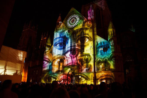 Video mapping.CaixaForum Barcellona