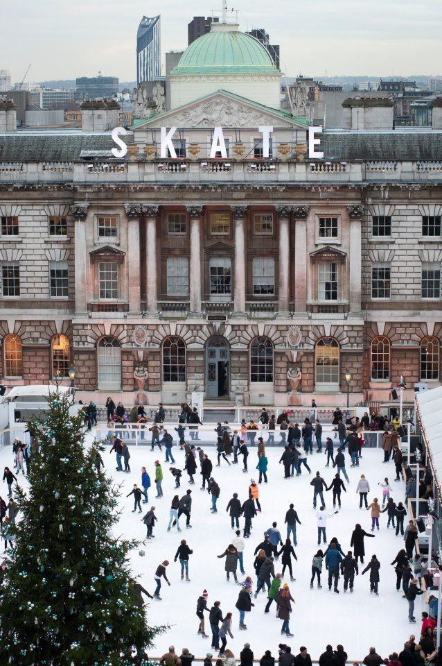 Contest sul ghiaccio: Ice Rink di Canary Wharf a Londra vs. BarGelona