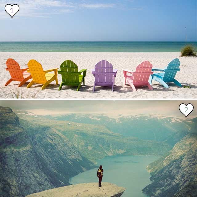 Sei di mare o montagna? Sei di mare o montagna?