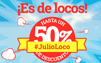 Siamo impazziti! 50% di sconto sul tuo appartamento #LuglioPazzo Siamo impazziti! 50% di sconto sul tuo appartamento #LuglioPazzo