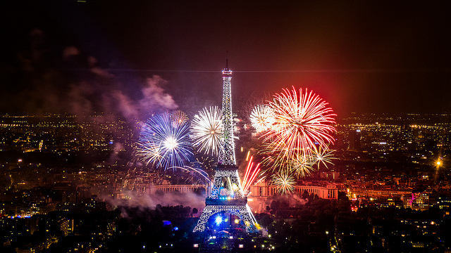 Festa nazionale francese a Parigi, New York e New Orleans