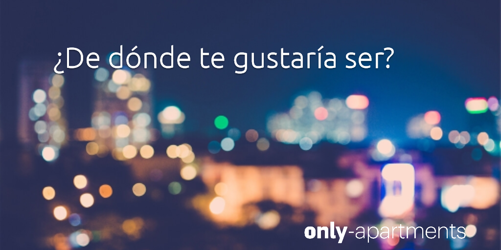 Di dove ti piacerebbe essere?